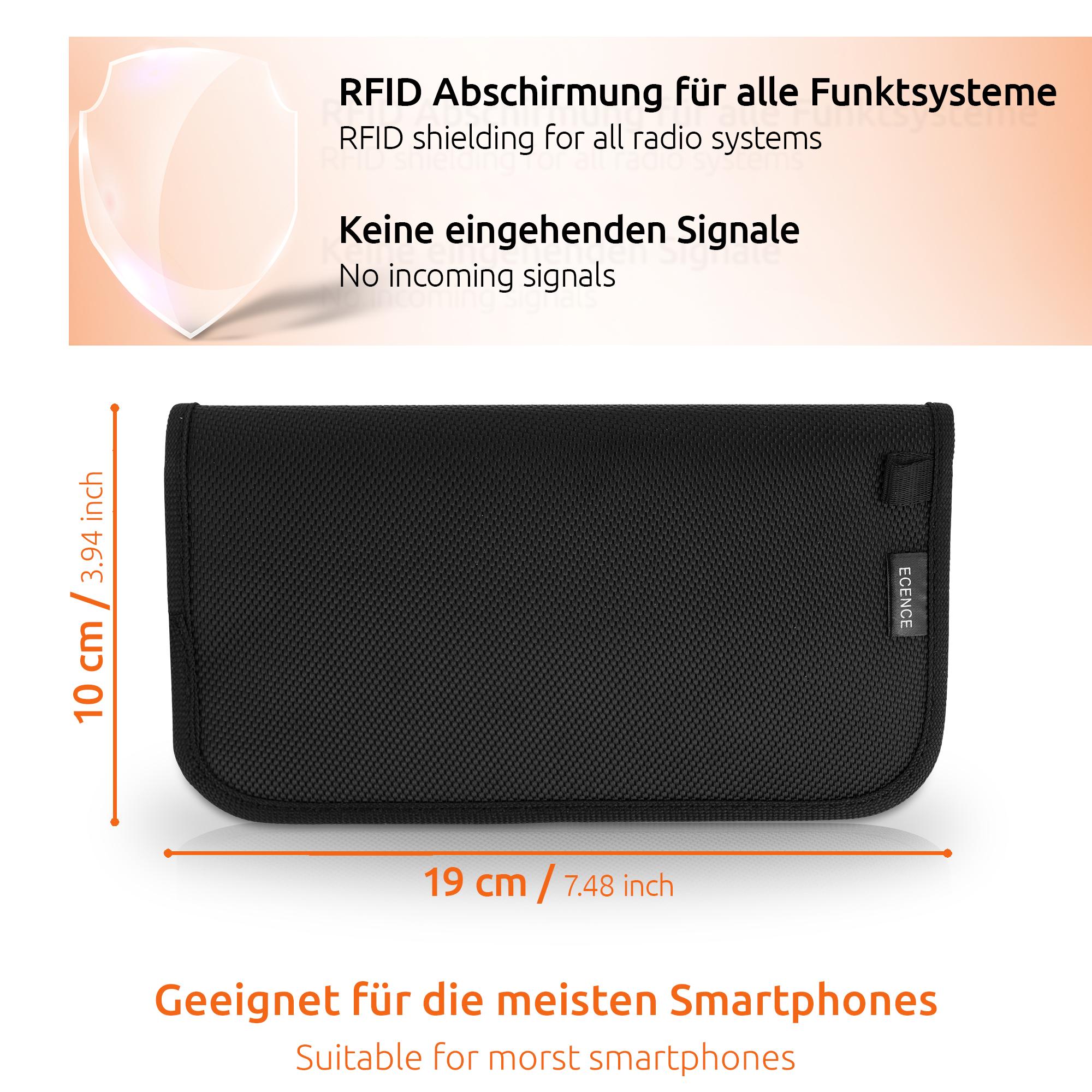 1x RFID Strahlenschutz-Tasche Handy Schutzhülle No-Signal Funk