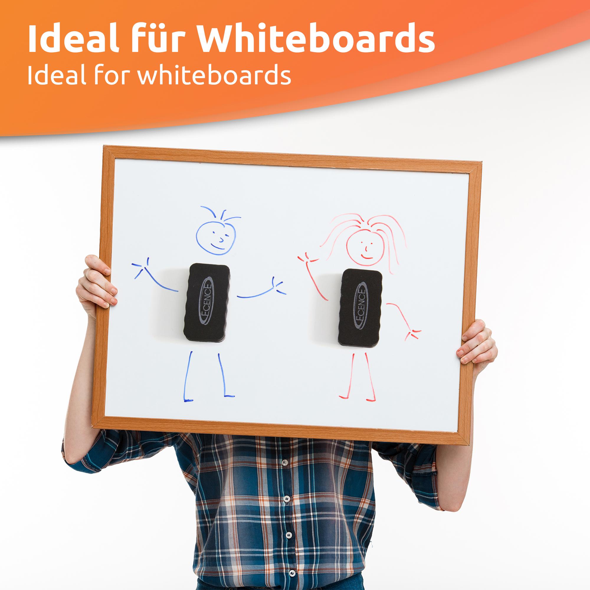 2x Whiteboard Schwamm magnetisch Tafelwischer Cleaner Löscher Reiniger 