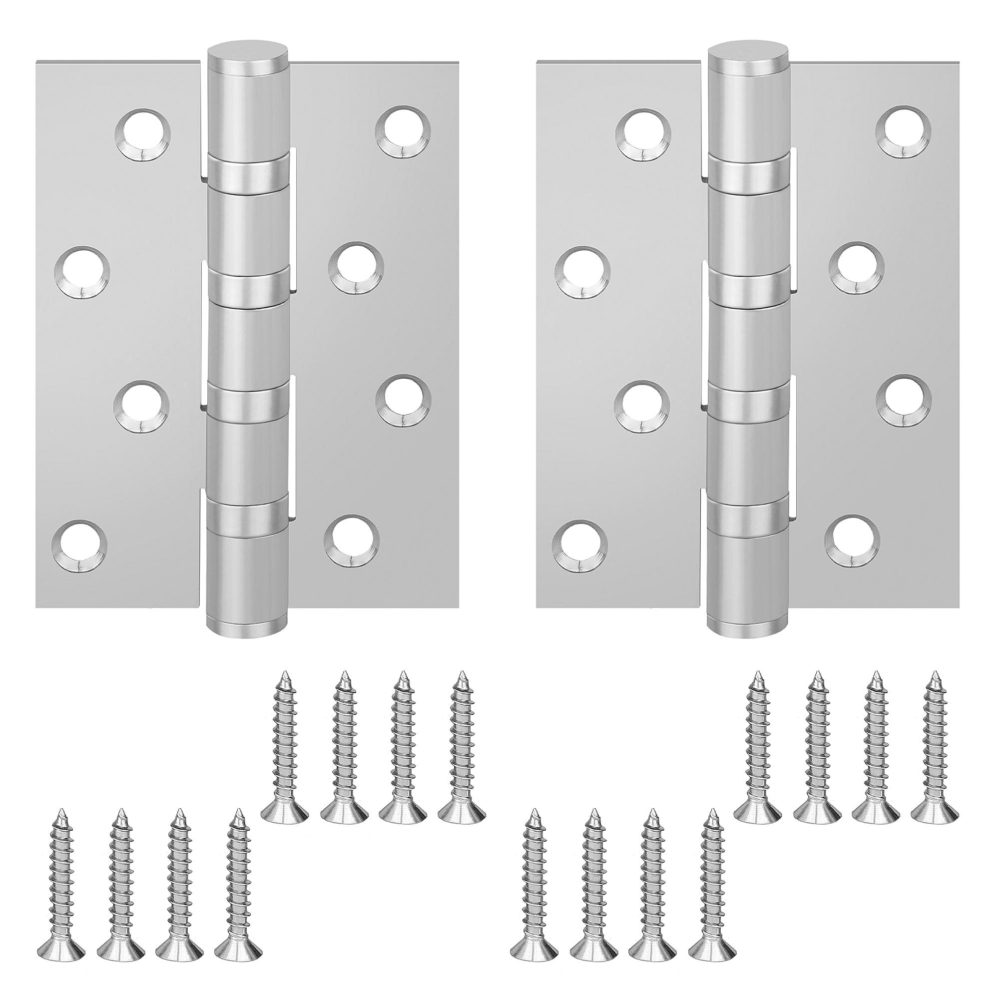 Bisagra para puerta de acero inoxidable 2 unidades, bisagra | eBay