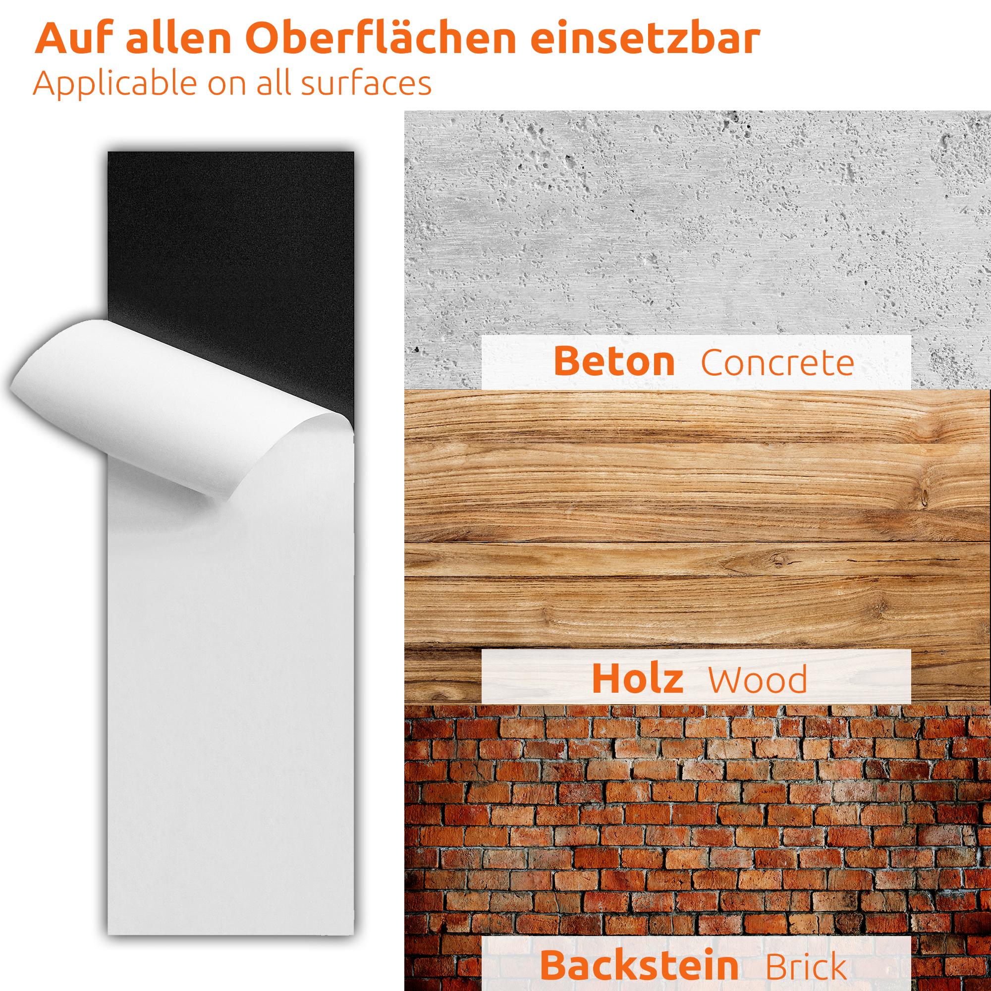 2x Türkantenschutz Wandschutz Auto-Tür Garagenwand-Schutz-Leiste - 40 x